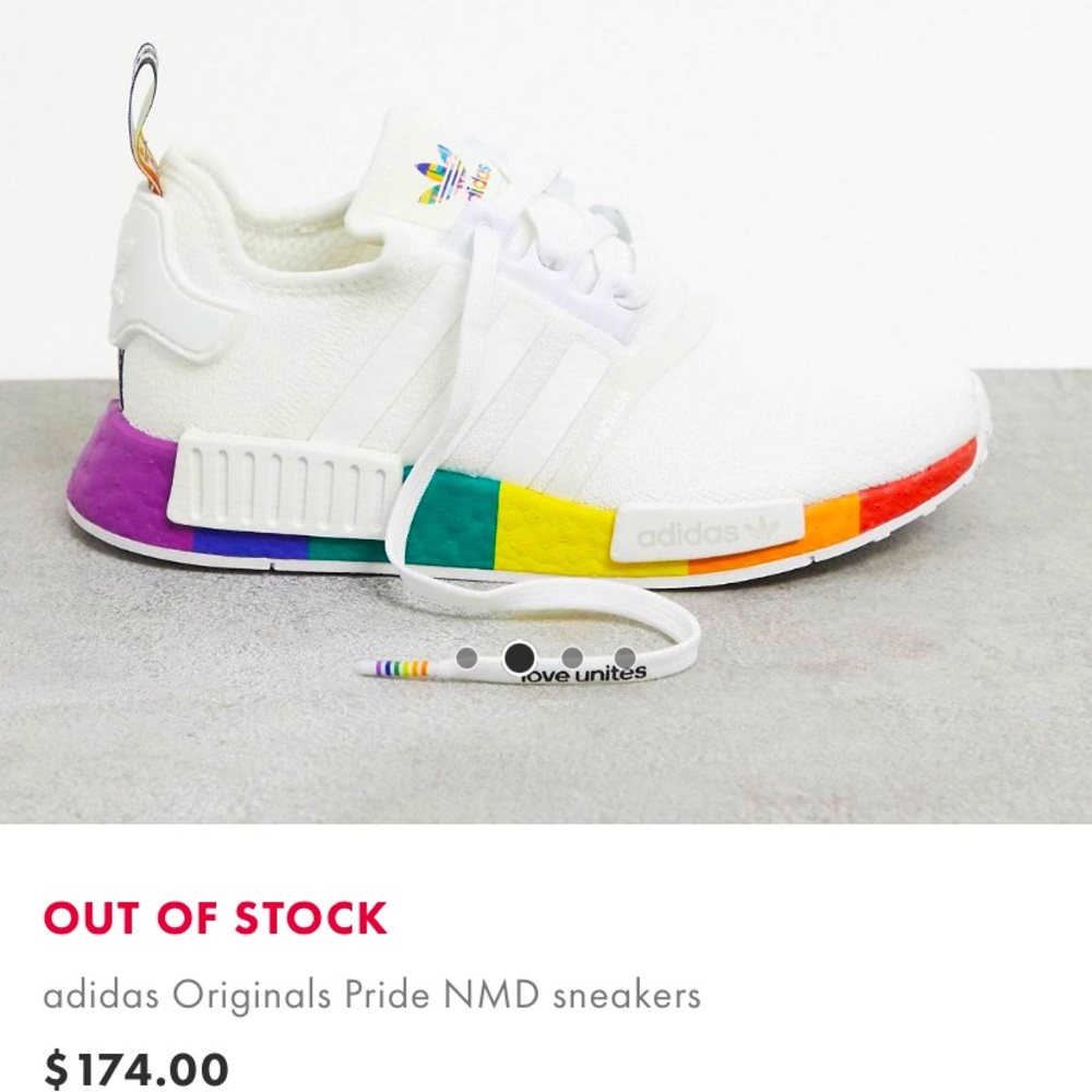 Women’s Adidas Originals Pride NMD R1 Shoes